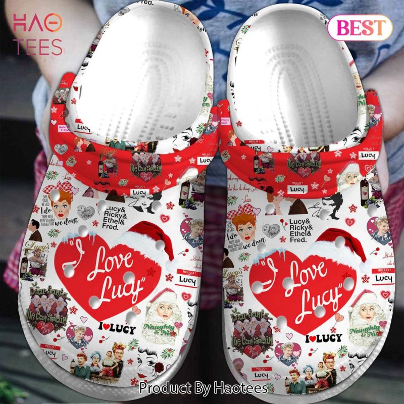 I Love Lucy TV Series Crocs Crocband Clogs Shoes Comfortable For Men Women and Kids I Love Lucy TV Series Crocs Crocband Clogs Shoes Comfortable For Men Women and Kids