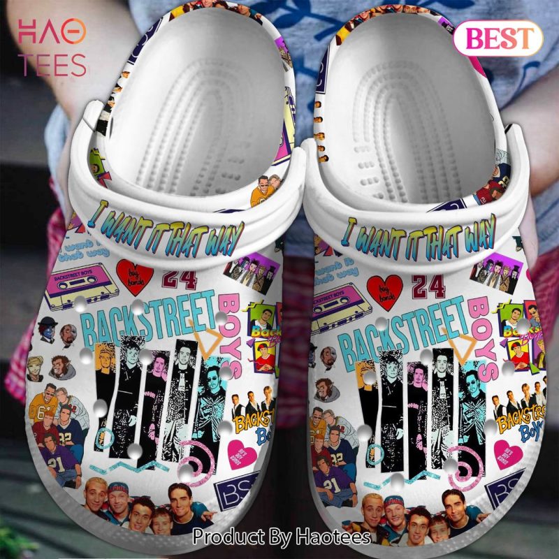 I Want It That Way Backstreet Boys Music Crocs Crocband Clogs Shoes Comfortable For Men Women and Kids I Want It That Way Backstreet Boys Music Crocs Crocband Clogs Shoes Comfortable For Men Women and Kids
