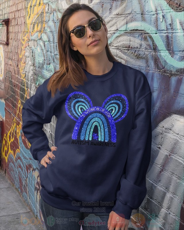 I Wear Blue For Autism Awareness 3D Hoodie I Wear Blue For Autism Awareness 3D Hoodie