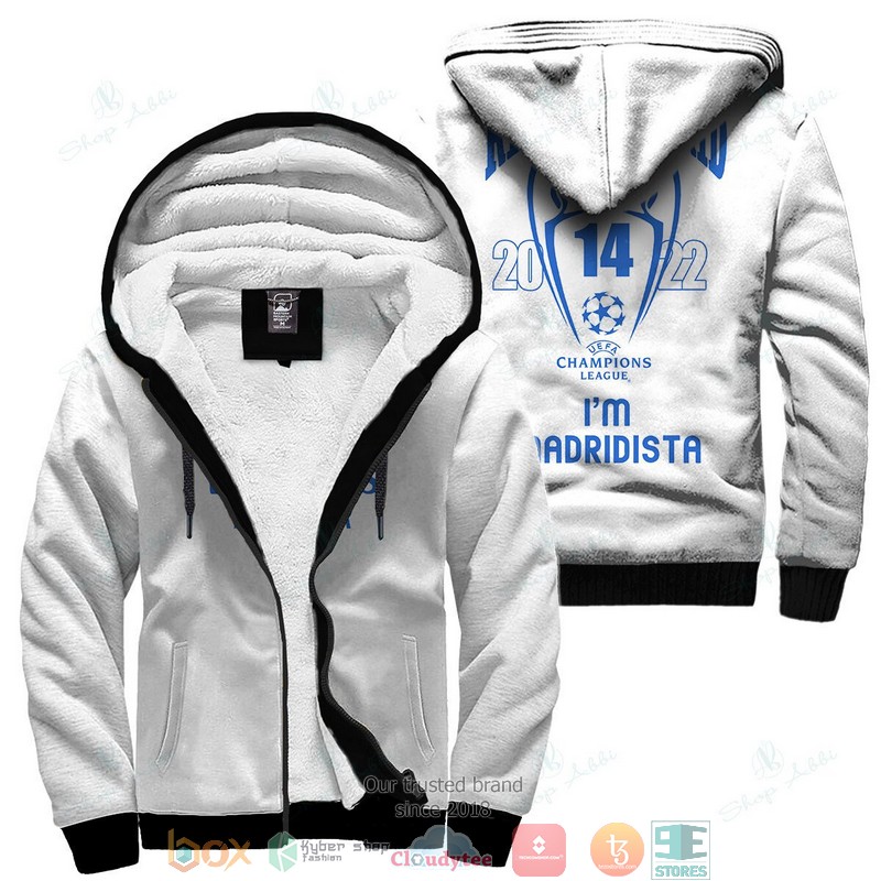I’M A Madridista Real Madrid Champions League Adidas 3D Fleece Hoodie I’M A Madridista Real Madrid Champions League Adidas 3D Fleece Hoodie
