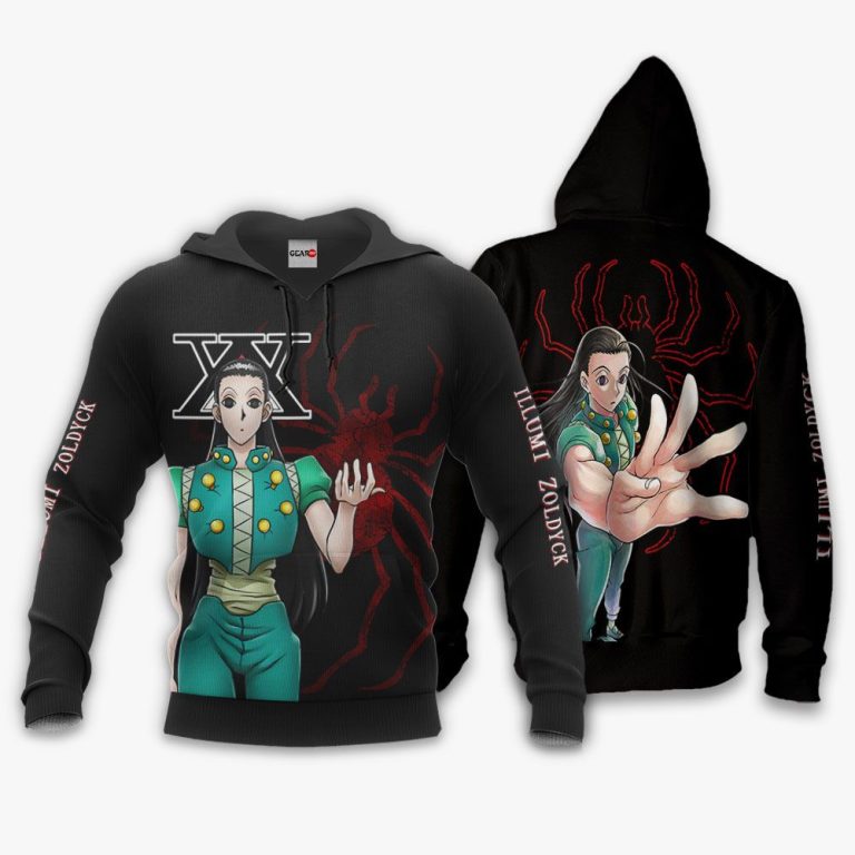 Illumi-Zoldyck-Phantom-Troupe-Custom-Anime-Hunter-X-Hunter-3D-Hoodie-Bomber-Jacket-3