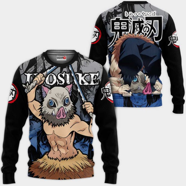 Inosuke-Custom-Kimetsu-Anime-Manga-3D-Hoodie-Bomber-Jacket-2