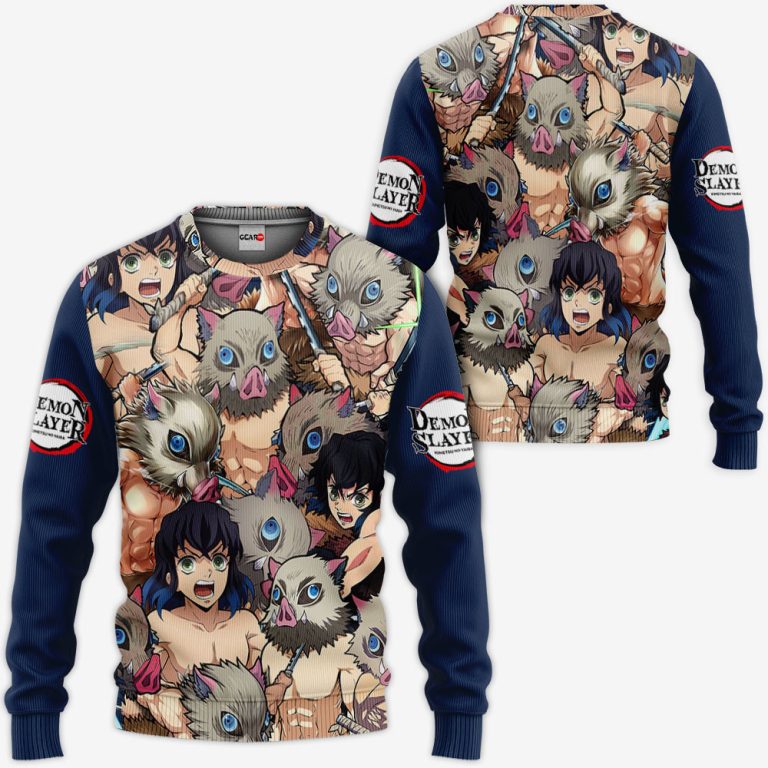 Inosuke-Hashibira-Custom-Kimetsu-Anime-3D-Hoodie-Bomber-Jacket-2