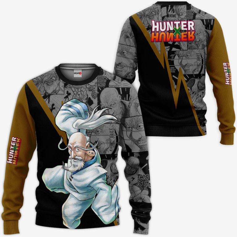 Isaac-Netero-Custom-Hunter-X-Hunter-Anime-Manga-3D-Hoodie-Bomber-Jacket-2