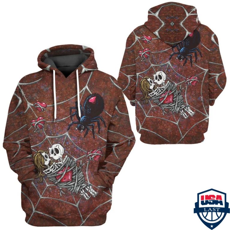 Jack-And-Sally-In-Danger-3D-Hoodie-Apparel-1