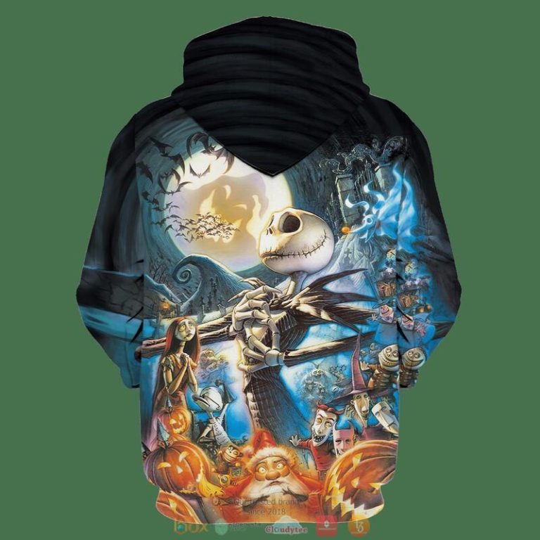 Jack-Skelington-And-Sally-Santa-Halloween-Night-3D-Shirt-Hoodie-3