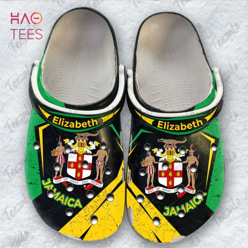 Jamaica Flag Cover Personalized Clogs Shoes Jamaica Flag Cover Personalized Clogs Shoes
