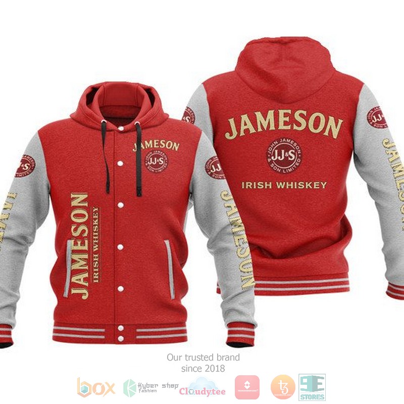 Jameson Baseball Hoodie Jacket Jameson Baseball Hoodie Jacket