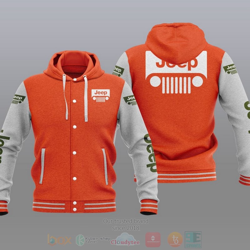 Jeep Car Baseball Jacket Hoodie Jeep Car Baseball Jacket Hoodie