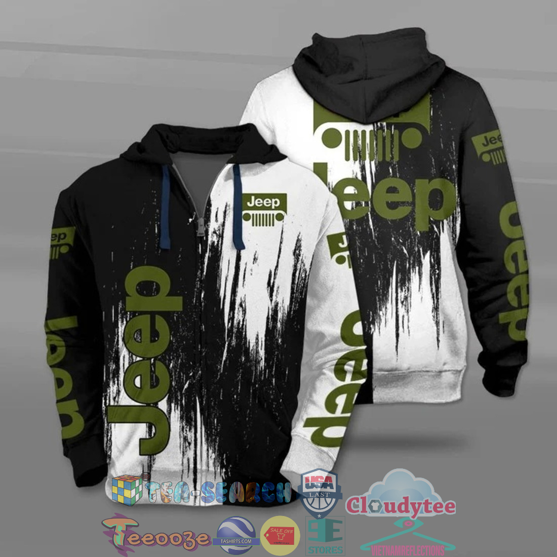 Jeep Ver 2 All Over Printed T-Shirt Hoodie Jeep Ver 2 All Over Printed T-Shirt Hoodie