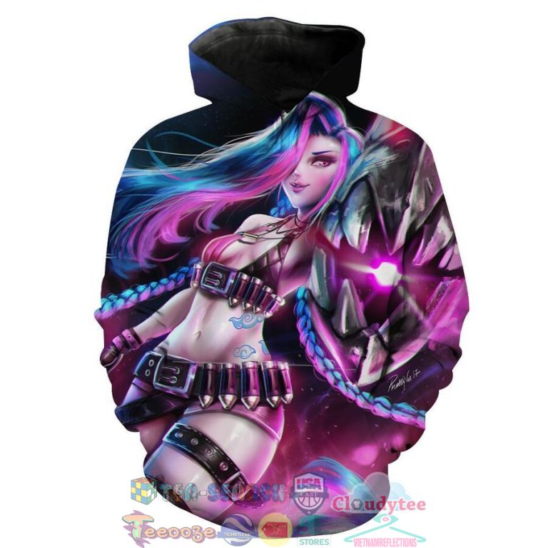 Jinx League Of Legends Hoodie 3D Hot Sale 2024