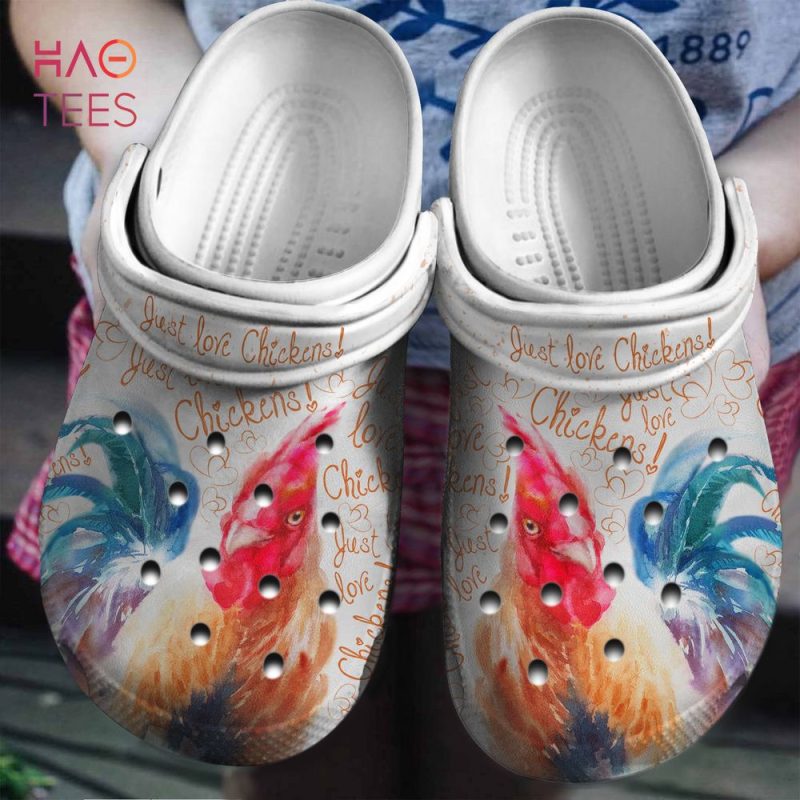 Just Love Chickens Crocs Shoes Just Love Chickens Crocs Shoes