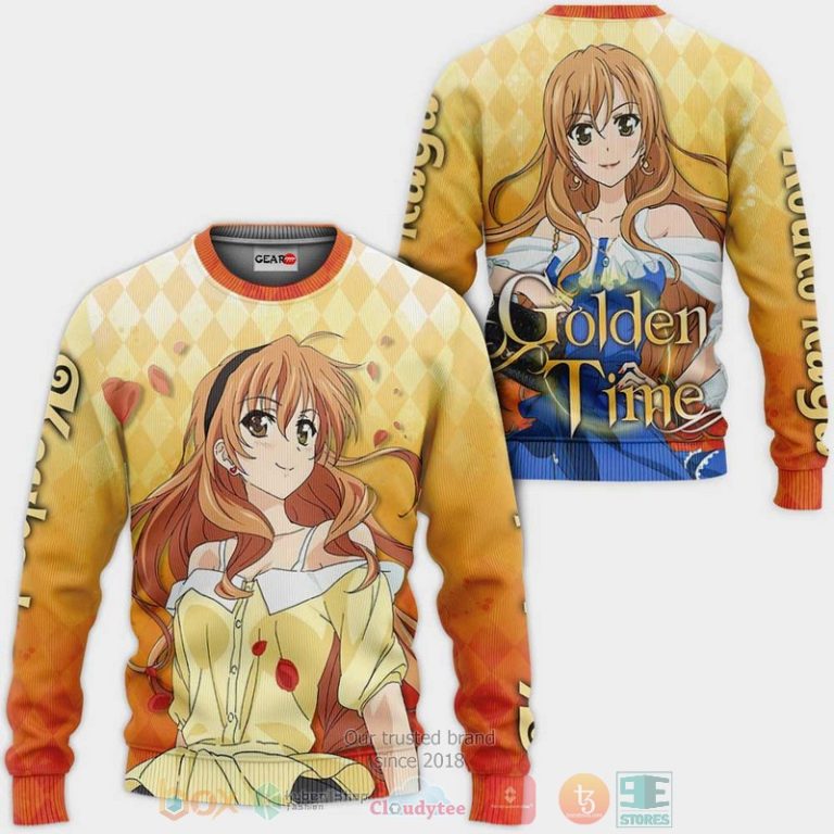 Kaga-Kouko-Anime-Golden-Time-3D-Hoodie-Bomber-Jacket-2