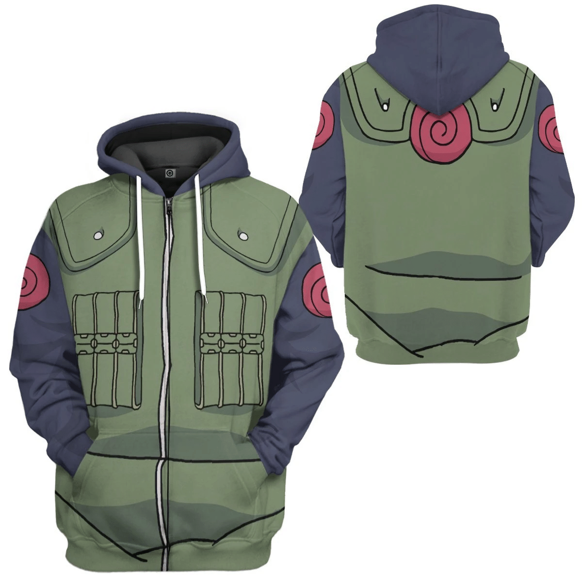 Kakashi Hatake 3D Hoodie Kakashi Hatake 3D Hoodie