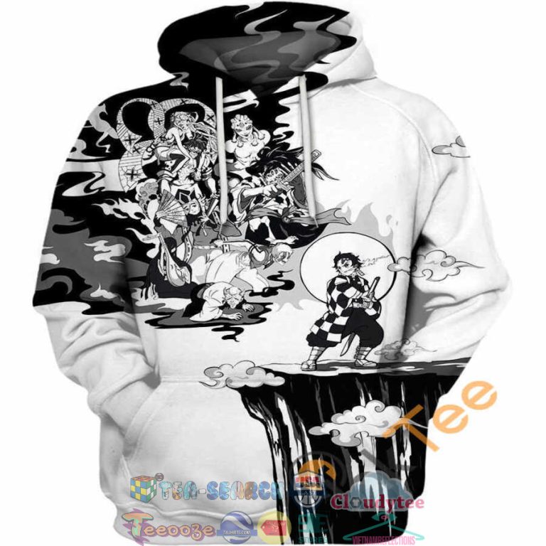 Kamado-Tanjiro-And-Demons-Demon-Slayer-Hoodie-3D-3