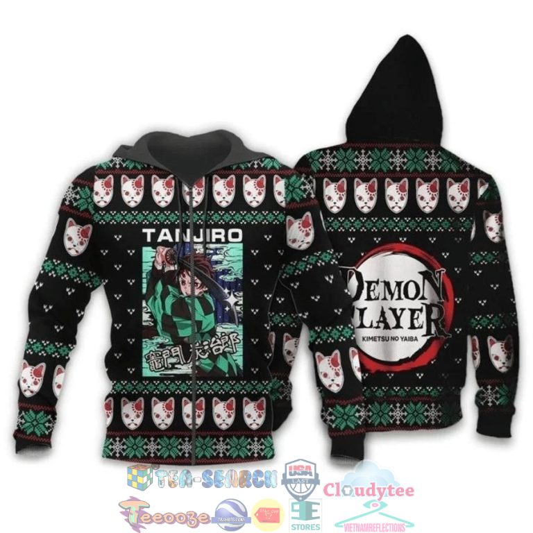 Kamado-Tanjiro-Demon-Slayer-Ugly-Christmas-3D-Hoodie-2