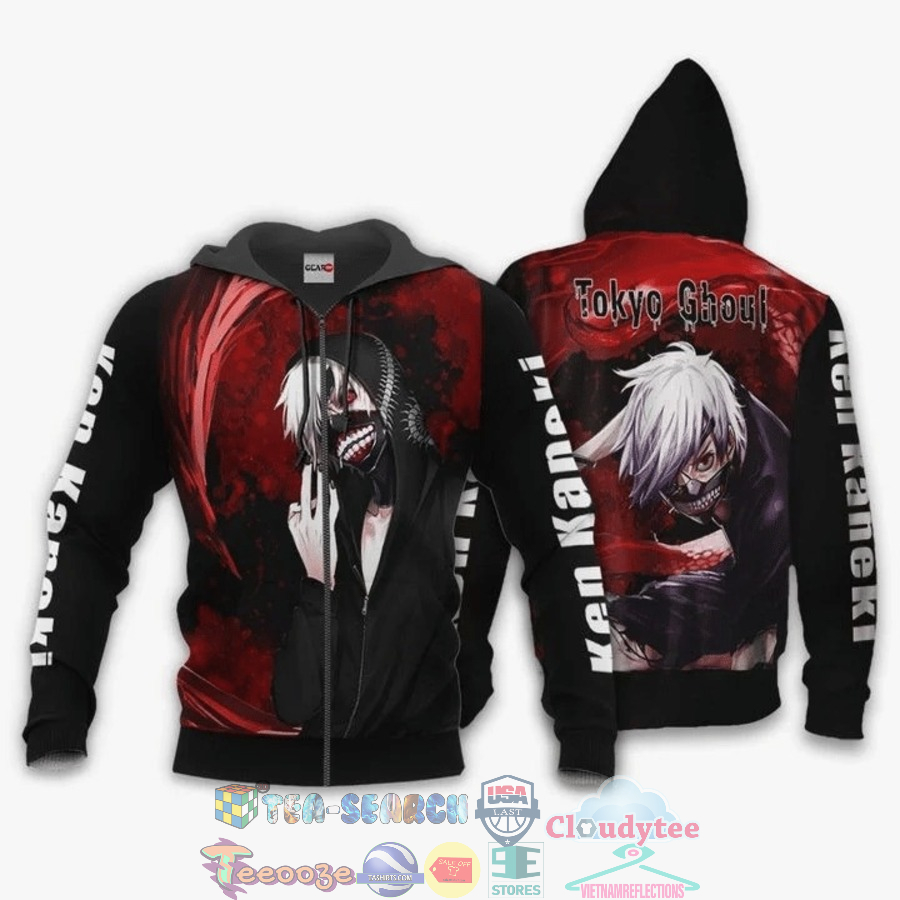 Ken Kaneki Tokyo Ghoul 3D Hoodie Hot Sale 2024
