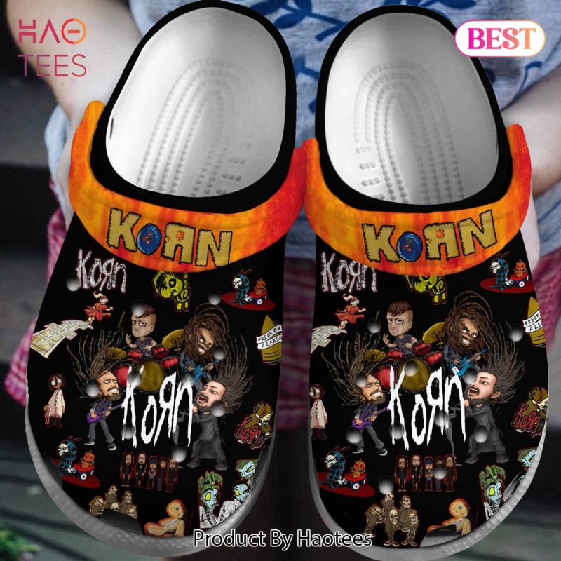 Korn Music Crocs Crocband Clogs Shoes Comfortable For Men Women and Kids Korn Music Crocs Crocband Clogs Shoes Comfortable For Men Women and Kids