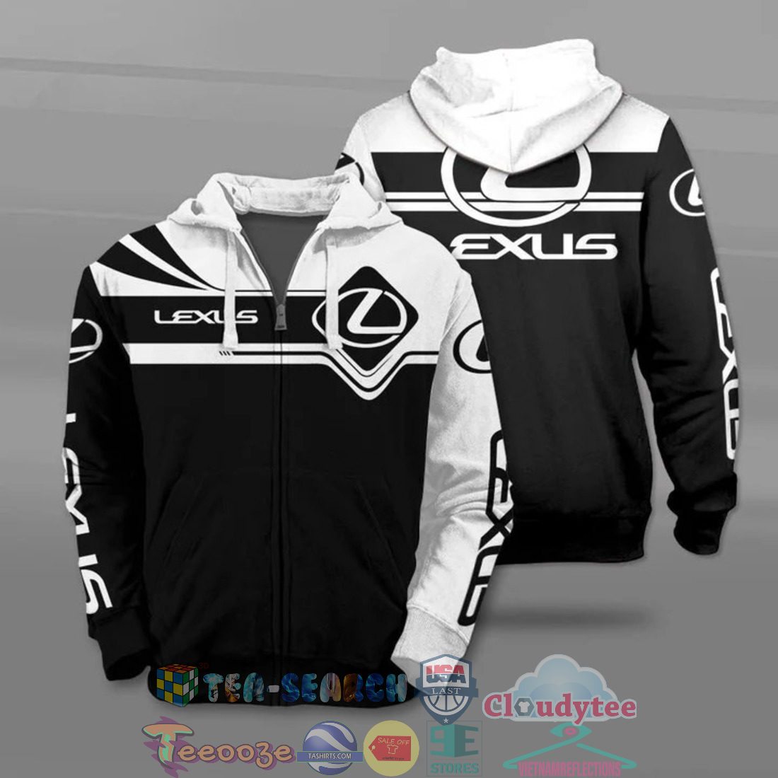 Lexus All Over Printed T-Shirt Hoodie Lexus All Over Printed T-Shirt Hoodie