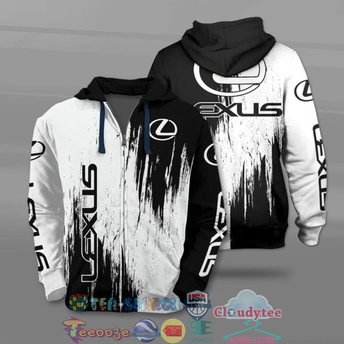 Lexus Ver 2 All Over Printed T-Shirt Hoodie Lexus Ver 2 All Over Printed T-Shirt Hoodie