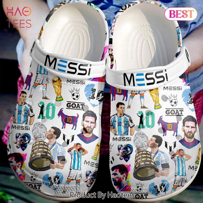 Lionel Messi Football Soccer Sport Crocs Crocband Clogs Shoes Comfortable For Men Women and Kids Exclusive Lionel Messi Football Soccer Sport Crocs Crocband Clogs Shoes Comfortable For Men Women and Kids Exclusive