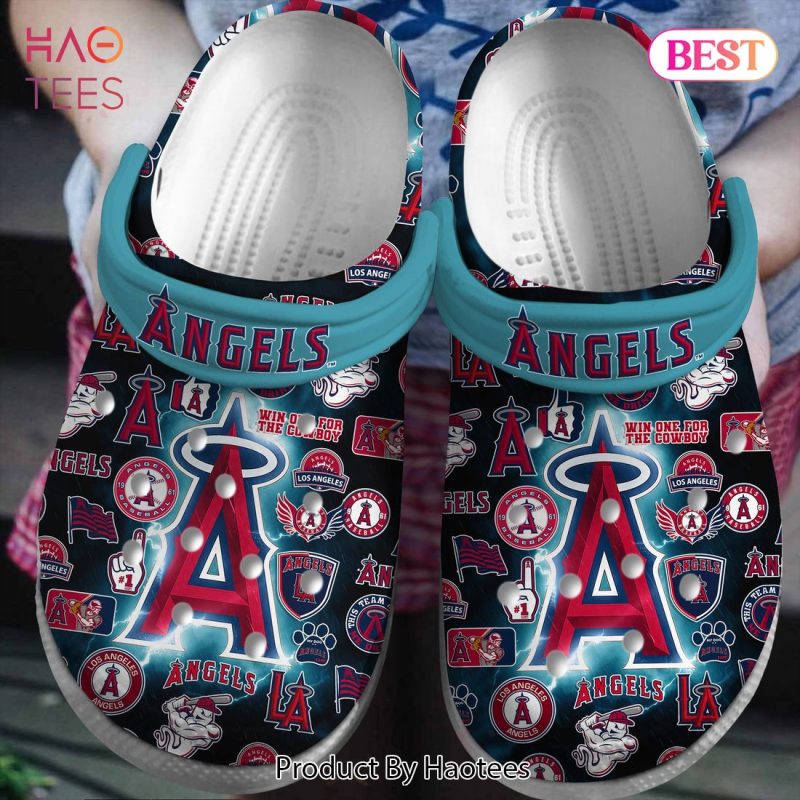Los Angeles Angels Baseball MLB Sport Crocs Crocband Clogs Shoes Comfortable For Men Women and Kids Los Angeles Angels Baseball MLB Sport Crocs Crocband Clogs Shoes Comfortable For Men Women and Kids