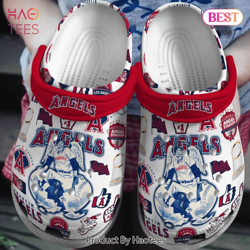 Los Angeles Angels MLB Sport Crocs Crocband Clogs Shoes Comfortable For Men Women and Kids Hot Sale 2024
