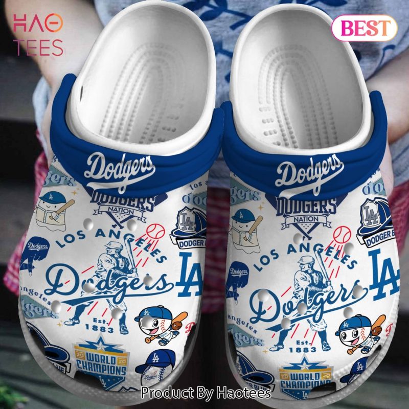 Los Angeles Dodgers MLB Crocs Crocband Clogs Shoes Comfortable For Men Women and Kids Los Angeles Dodgers MLB Crocs Crocband Clogs Shoes Comfortable For Men Women and Kids