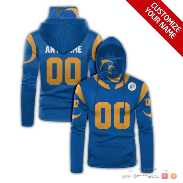 Los-Angeles-Rams-Blue-3D-Hoodie-Mask-1