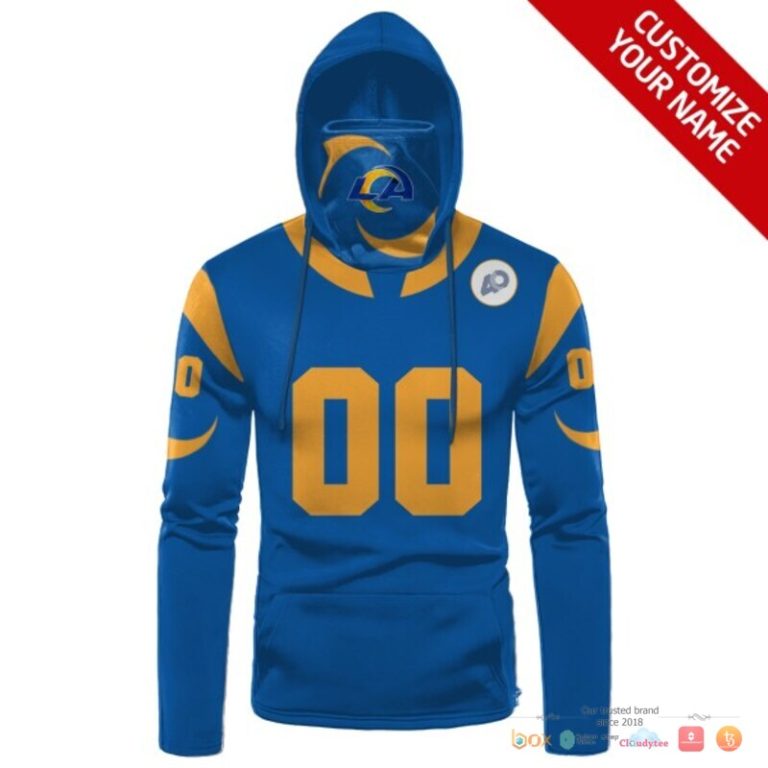 Los-Angeles-Rams-Blue-3D-Hoodie-Mask-2