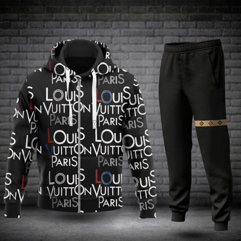 Louis-Vuitton-Paris-Black-Hoodie-Bomber-Jacket-2