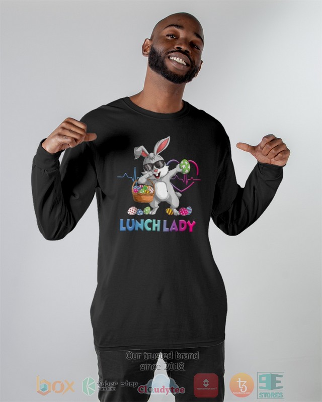 Lunch Lady Bunny Dabbing Shirt Lunch Lady Bunny Dabbing Shirt