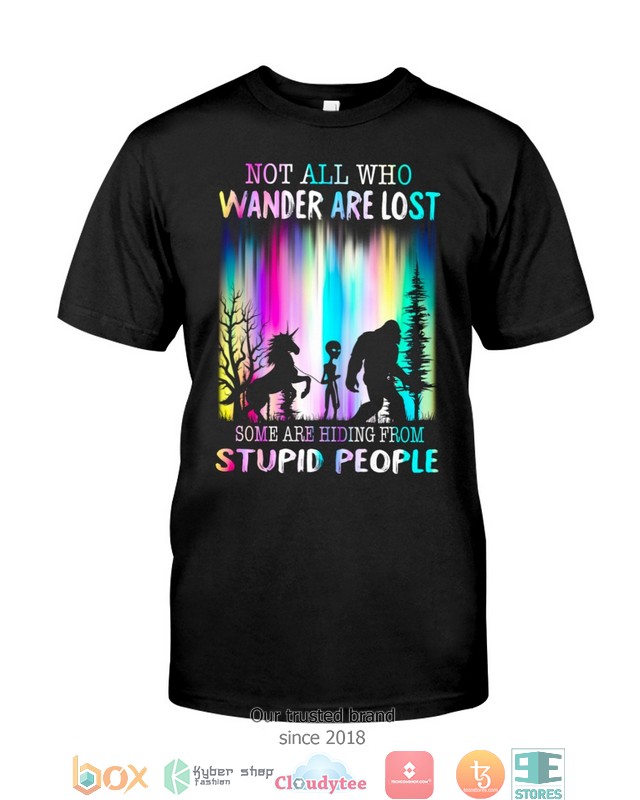 Lying-Saucers-And-Aliens-Not-All-Who-Wander-Are-Lost-Some-Are-Hiding-Shirt-Hoodie-2