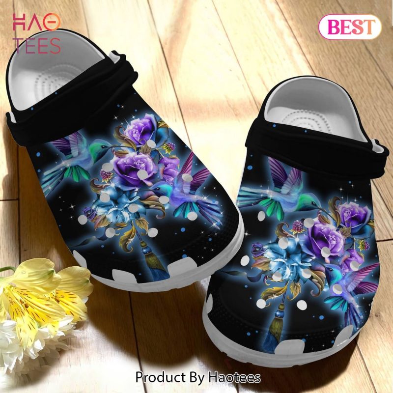 Magical Flowers With Hummingbird Custom Shoe Birthday Gift For Women Girl Grandma Mother Daughter Sister Magical Flowers With Hummingbird Custom Shoe Birthday Gift For Women Girl Grandma Mother Daughter Sister