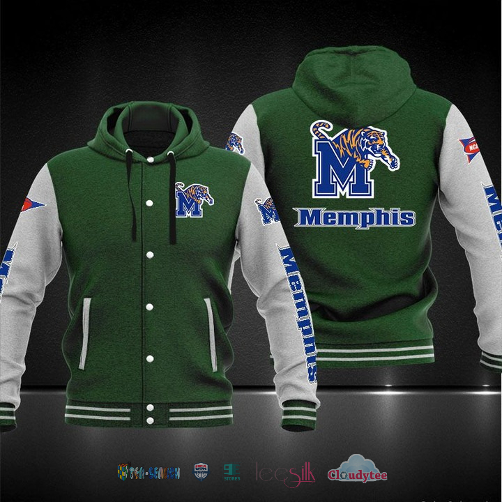 Memphis Tigers Baseball Hoodie Jacket Memphis Tigers Baseball Hoodie Jacket