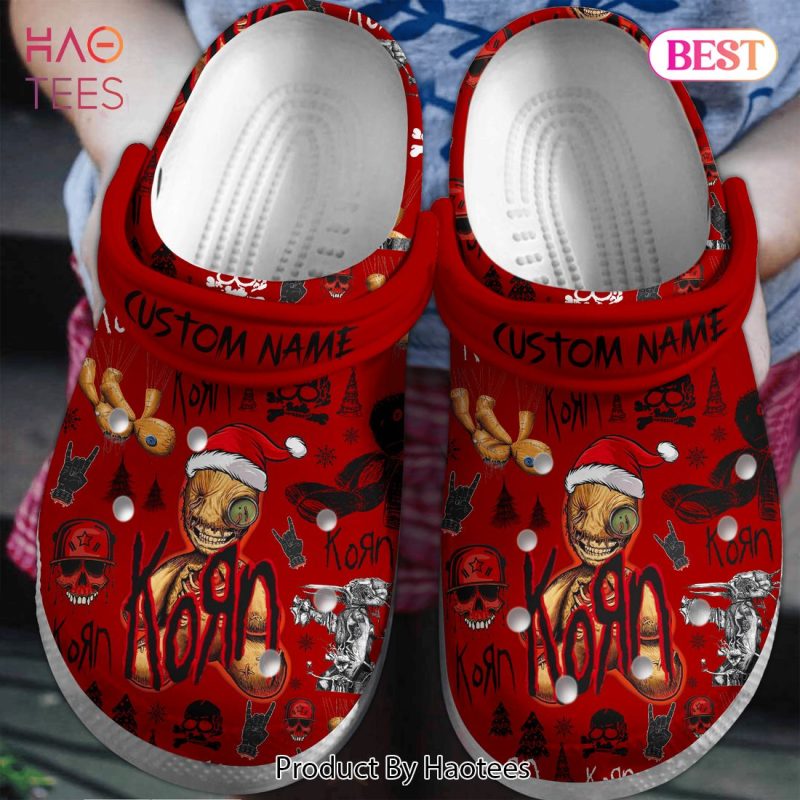 Merry Christmas Korn Music Crocs Crocband Clogs Shoes Comfortable For Men Women and Kids Merry Christmas Korn Music Crocs Crocband Clogs Shoes Comfortable For Men Women and Kids