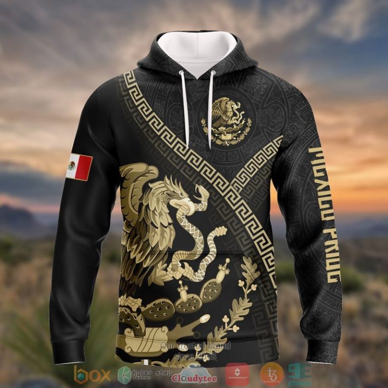 Mexican-Coat-Of-Arms-Tribal-3D-Shirt-Hoodie-2