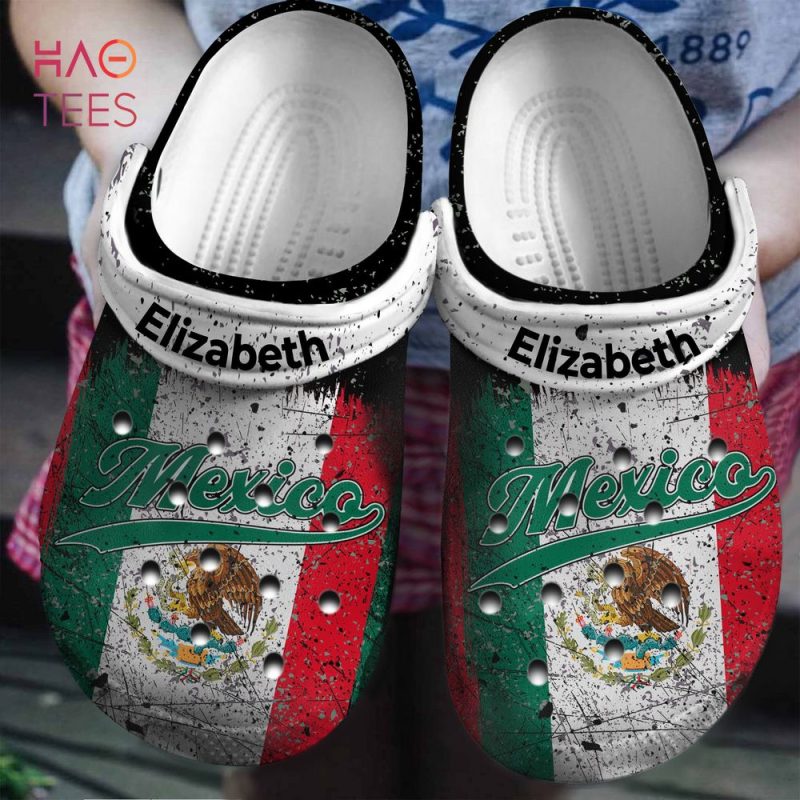 Mexico In Mexico Flag Personalized Crocs Shoes Mexico In Mexico Flag Personalized Crocs Shoes