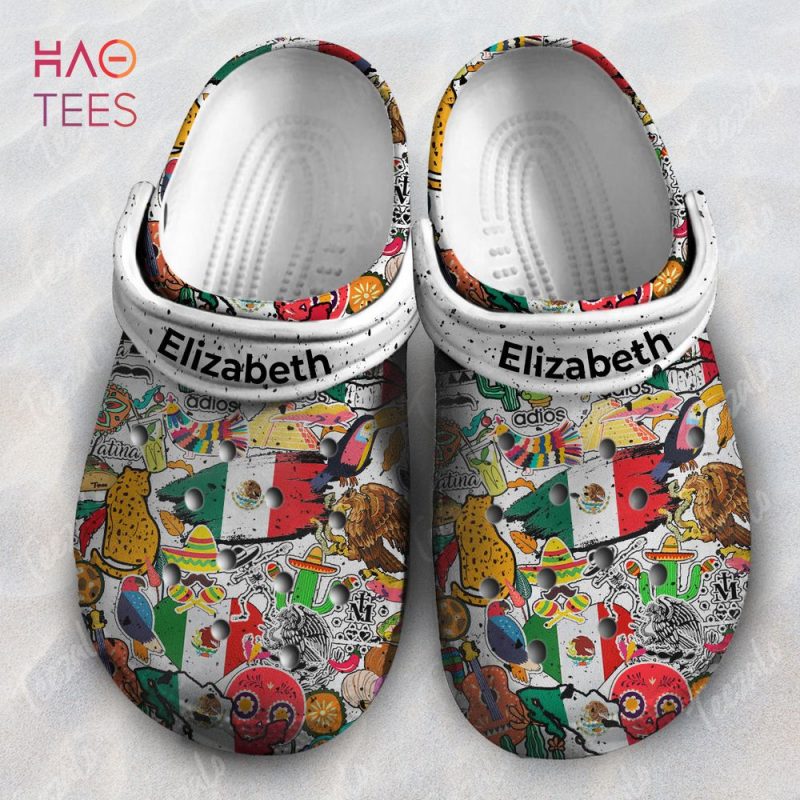 Mexico Symbols Personalized Crocs Shoes Mexico Symbols Personalized Crocs Shoes