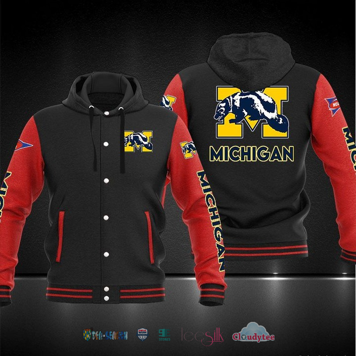 Michigan-Wolverines-Baseball-Hoodie-Jacket-3
