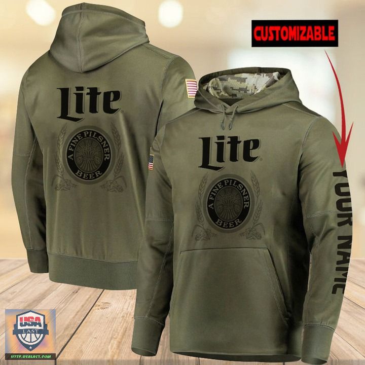 Mille Lite Army Custom Name 3D All Over Print Hoodie Mille Lite Army Custom Name 3D All Over Print Hoodie