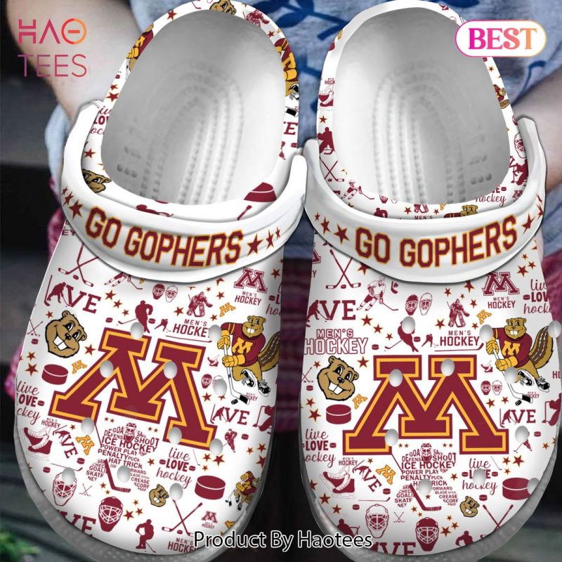 Minnesota Golden Gophers NHL Sport Crocs Crocband Clogs Shoes For Men Women and Kids Exclusive Minnesota Golden Gophers NHL Sport Crocs Crocband Clogs Shoes For Men Women and Kids Exclusive