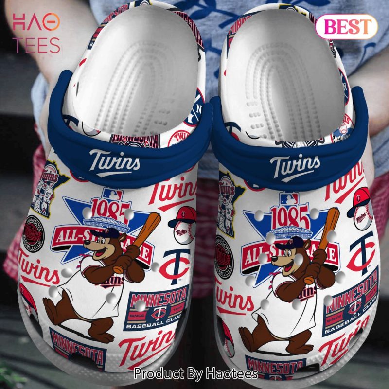 Minnesota Twins MLB Sport Crocs Crocband Clogs Shoes Comfortable For Men Women and Kids Minnesota Twins MLB Sport Crocs Crocband Clogs Shoes Comfortable For Men Women and Kids