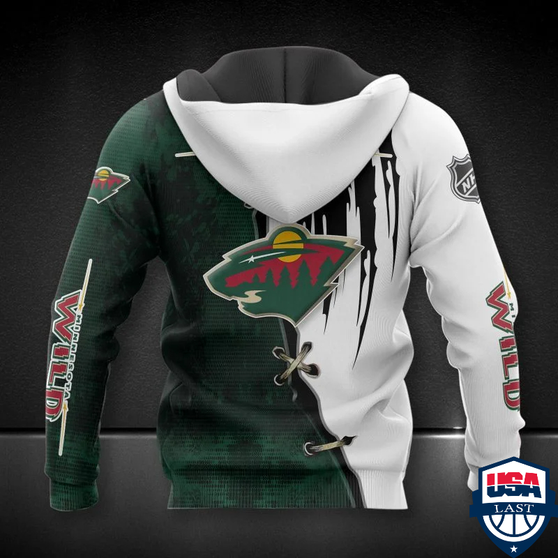 Minnesota Wild Nhl Ver 6 All Over Printed Hoodie Minnesota Wild Nhl Ver 6 All Over Printed Hoodie
