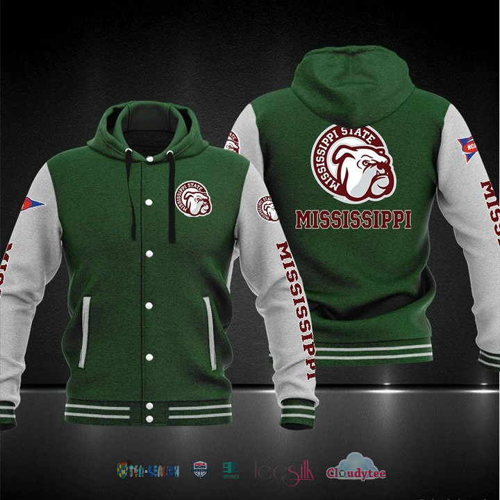Mississippi State Bulldogs Baseball Hoodie Jacket Mississippi State Bulldogs Baseball Hoodie Jacket