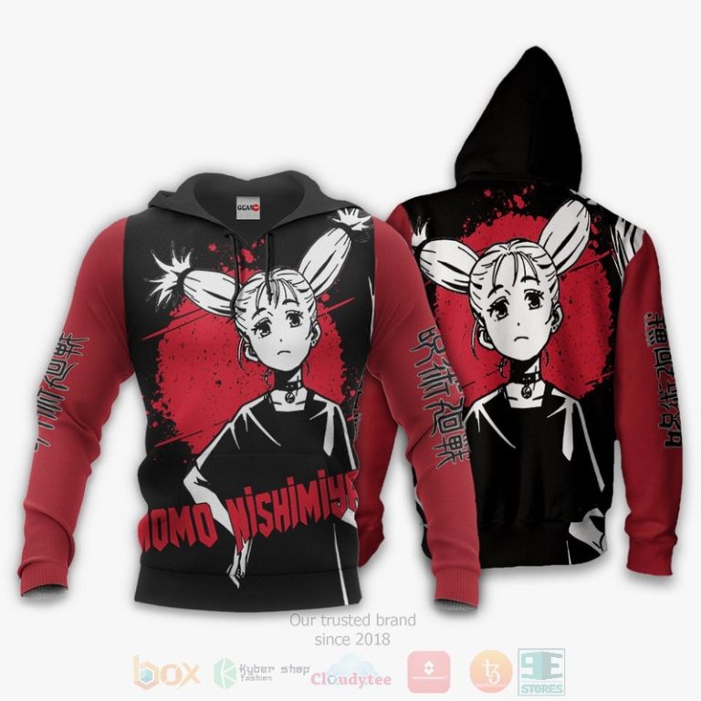 Momo-Nishimiya-Custom-Jujutsu-Kaisen-Anime-3D-Hoodie-Bomber-Jacket-3