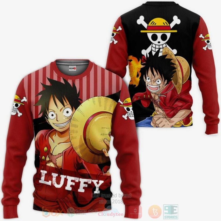 Monkey-D-Luffy-One-Piece-Anime-3D-Hoodie-Bomber-Jacket-2