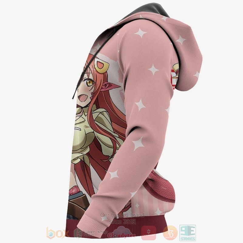 Monster Musume Miia Custom Anime 3D Hoodie Monster Musume Miia Custom Anime 3D Hoodie