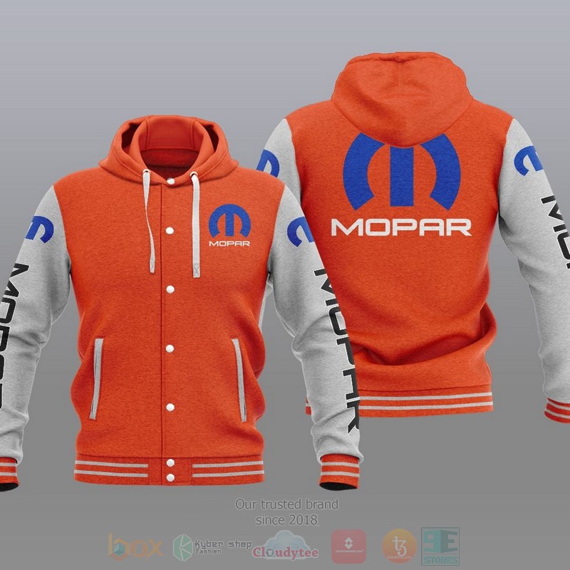 Mopar Car Baseball Jacket Hoodie Mopar Car Baseball Jacket Hoodie