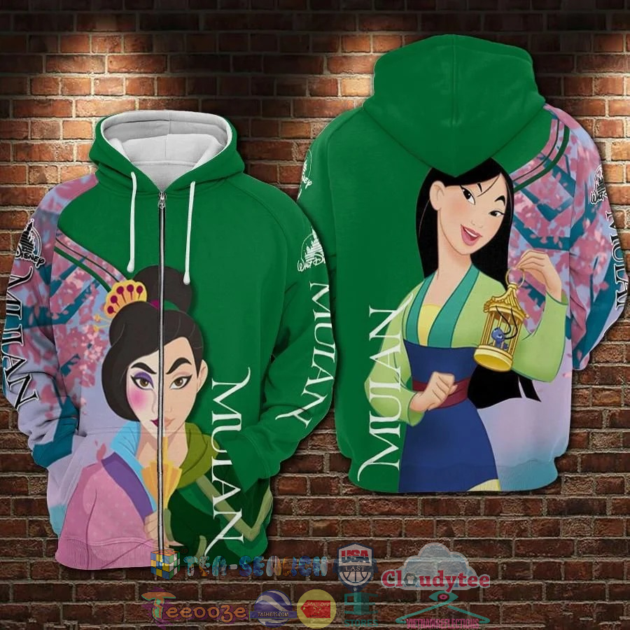 Mulan Movies Disney 3D Hoodie Mulan Movies Disney 3D Hoodie